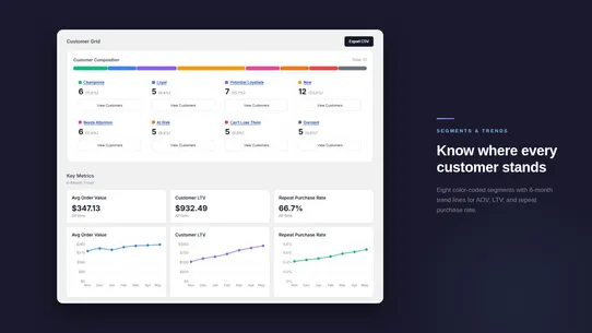 RetainPulse ‒ Segment Insights screenshot