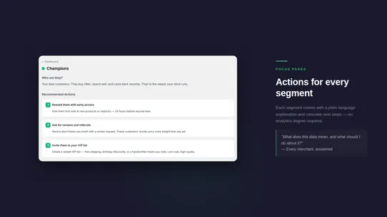 RetainPulse ‒ Segment Insights screenshot