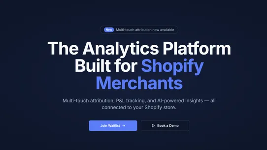 Prism Analytics screenshot