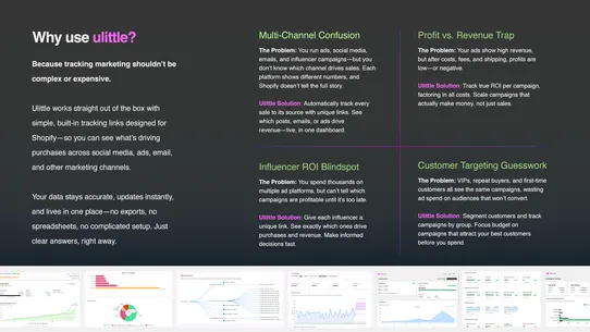 Ulittle Attribution Engine screenshot