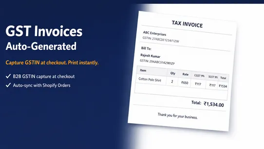 GST Hero: GST Invoice India screenshot
