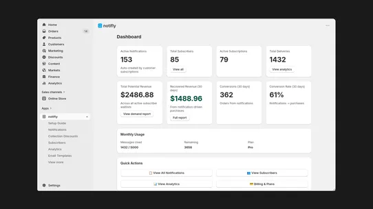 Notifly screenshot