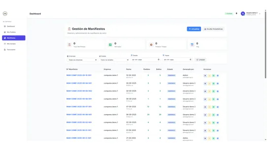 Envigo Logistics CL screenshot