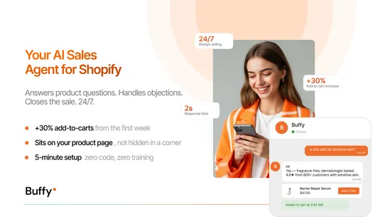 Buffy AI Chatbot &amp; Sales Agent screenshot