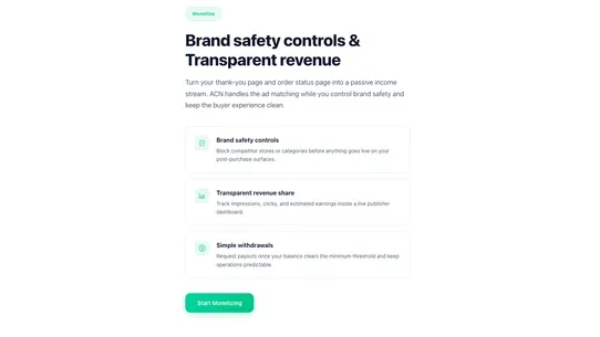 Attrify Commerce Network screenshot