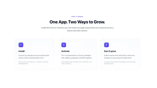 Attrify Commerce Network screenshot