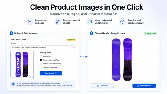 Image Cleaner AI screenshot