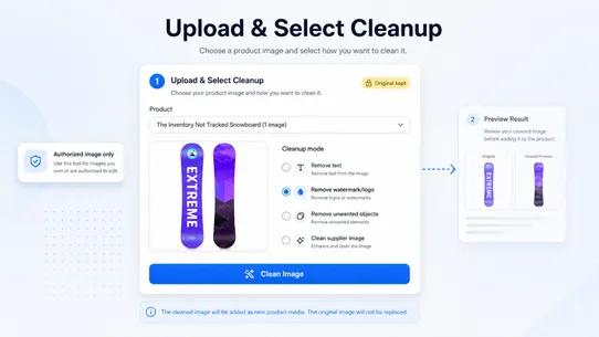 Image Cleaner AI screenshot