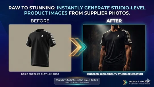 Product Studio AI screenshot