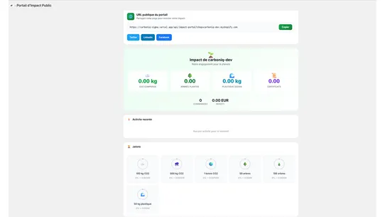 Carboniq screenshot