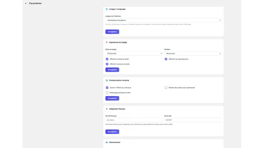Carboniq screenshot