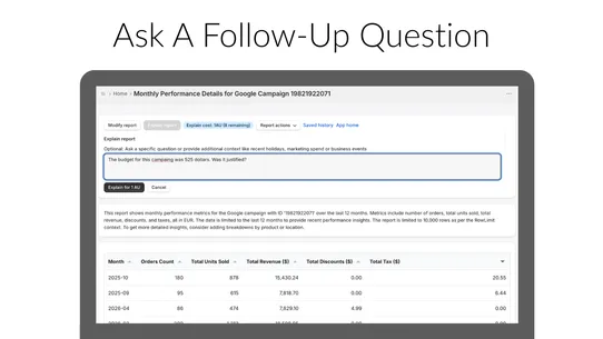 Qia ‑ AI Report Generator screenshot