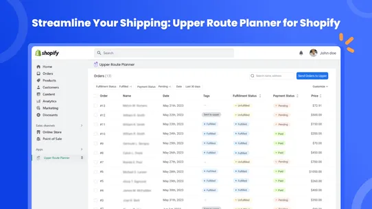 Upper Route Planner screenshot