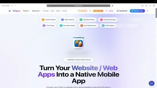 Wrapely screenshot