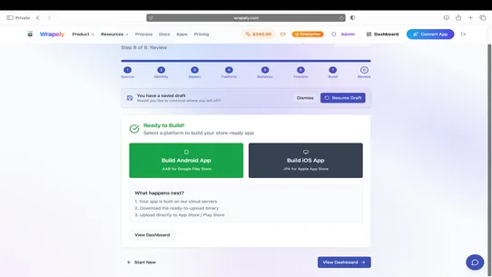 Wrapely screenshot