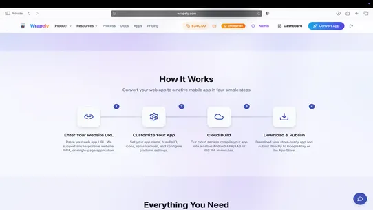Wrapely screenshot