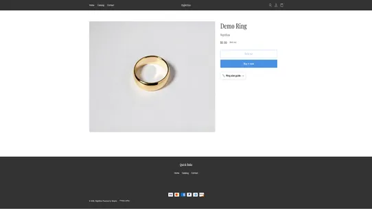 RightSize ‑ Ring Sizing App screenshot