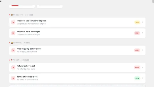 CRO Score | tips and solutions screenshot