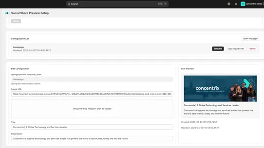 CNXK ‑ SSO screenshot
