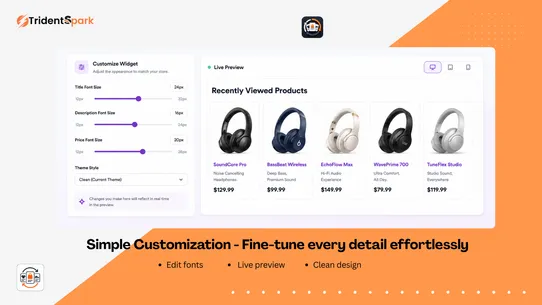 Recently Viewed Products | TS screenshot