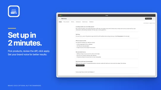 Catalog Cleanup AI screenshot