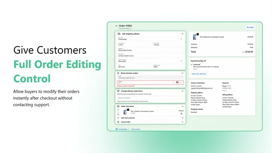 Order Editing ‑ MT screenshot