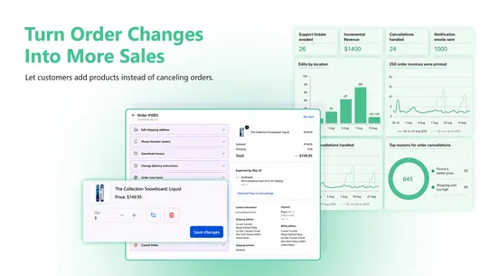 Order Editing ‑ MT screenshot
