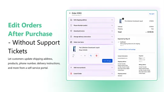 Order Editing ‑ MT screenshot