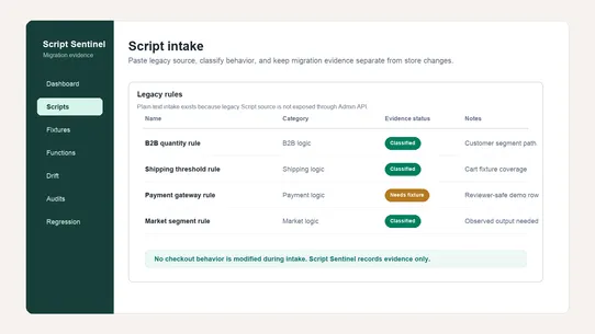 Script Sentinel screenshot