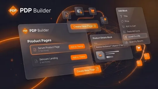 PDP Builder screenshot