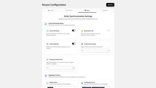 FineCom Connector screenshot