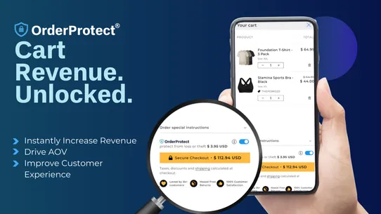 OrderProtect screenshot