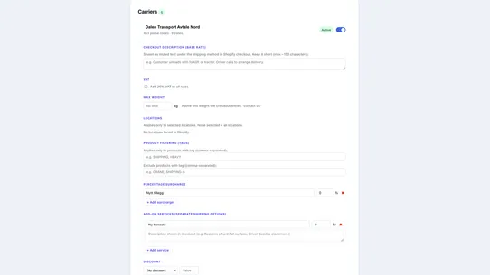 ShipGrid screenshot