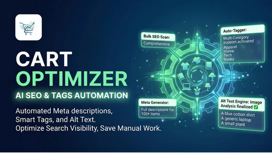 CartOptimizer: AI SEO &amp; Tags screenshot