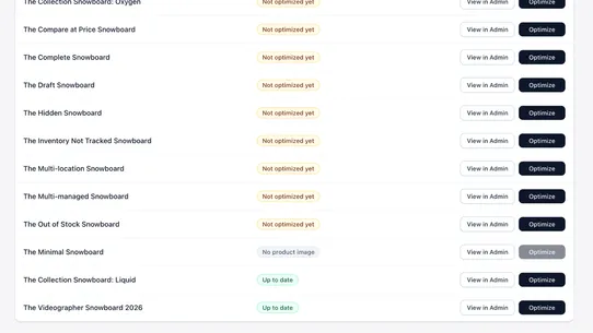 CartOptimizer: AI SEO &amp; Tags screenshot