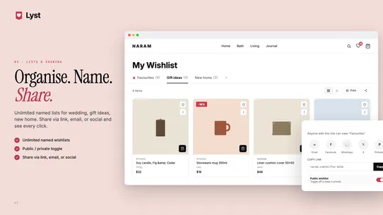 Lyst ‑ Wishlist &amp; Favorites screenshot