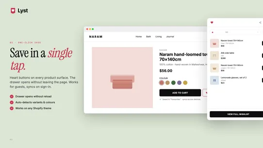 Lyst ‑ Wishlist &amp; Favorites screenshot