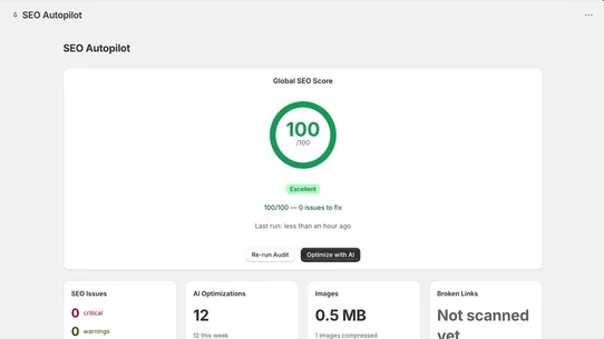 SEO AUTOPILOT screenshot