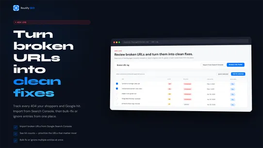 Routify ‑ SEO Redirects screenshot
