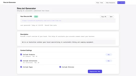 LLMify screenshot