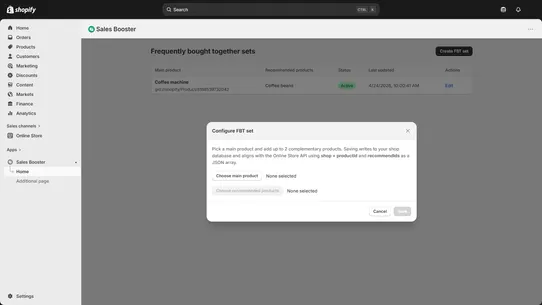 Apex Sales Booster screenshot