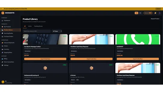 sourcingagentpro screenshot