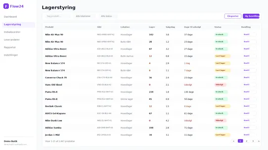 Flow24 screenshot