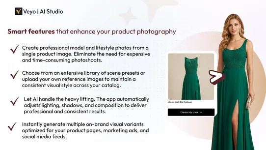Veyo: AI Studio screenshot