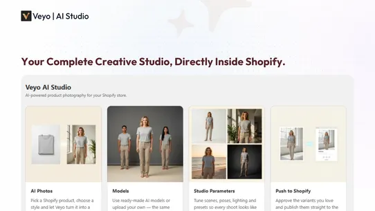 Veyo: AI Studio screenshot