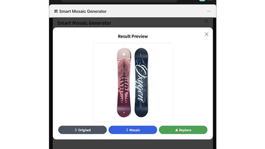 Smart Mosaic Generator screenshot