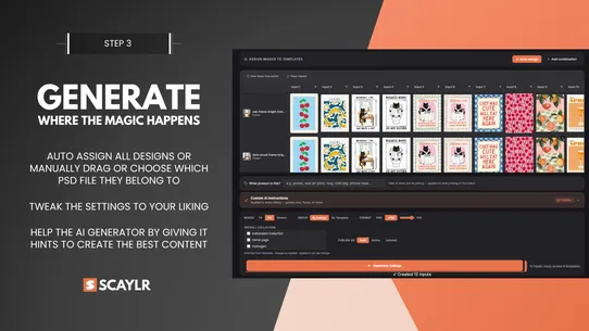 Scaylr ‑ POD Listing Generator screenshot