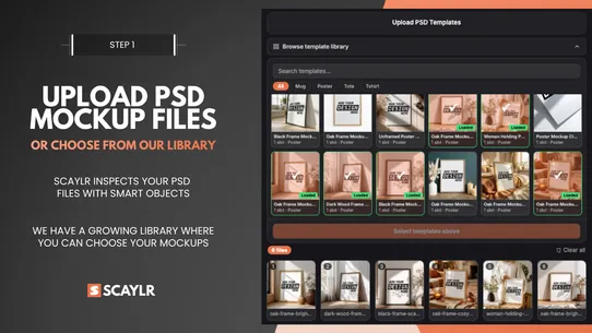 Scaylr ‑ POD Listing Generator screenshot