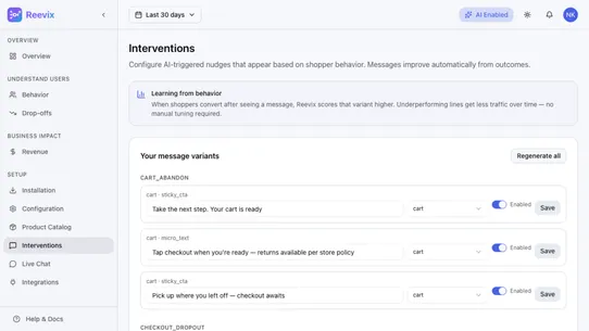 Reevix screenshot