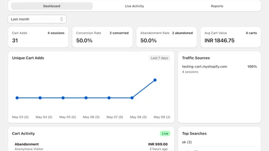 CartPulse ‑ Track Live Cart screenshot